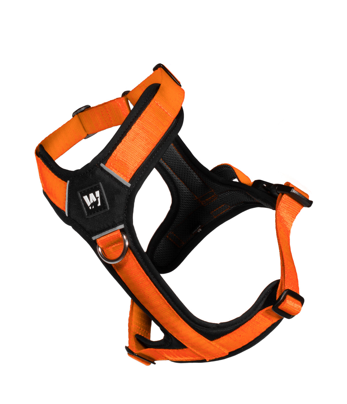 Arnés para perros en forma de Y color naranja