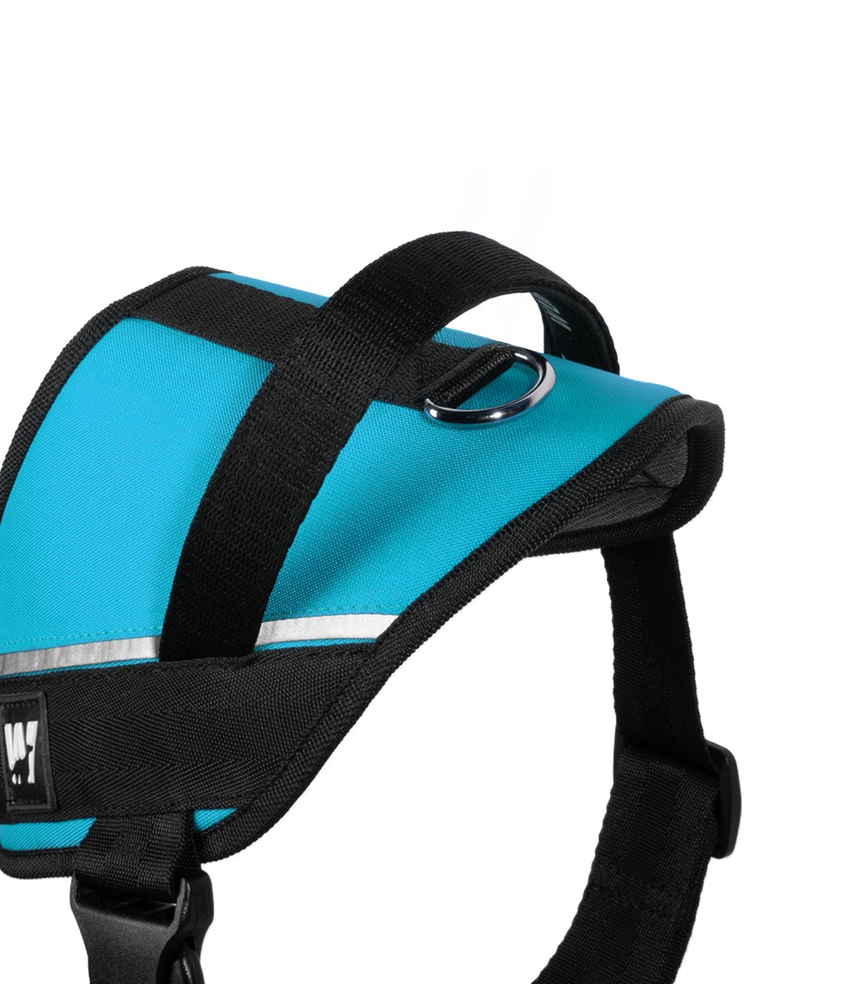 Detalle de la manija del arnés para perros UrbanTrek