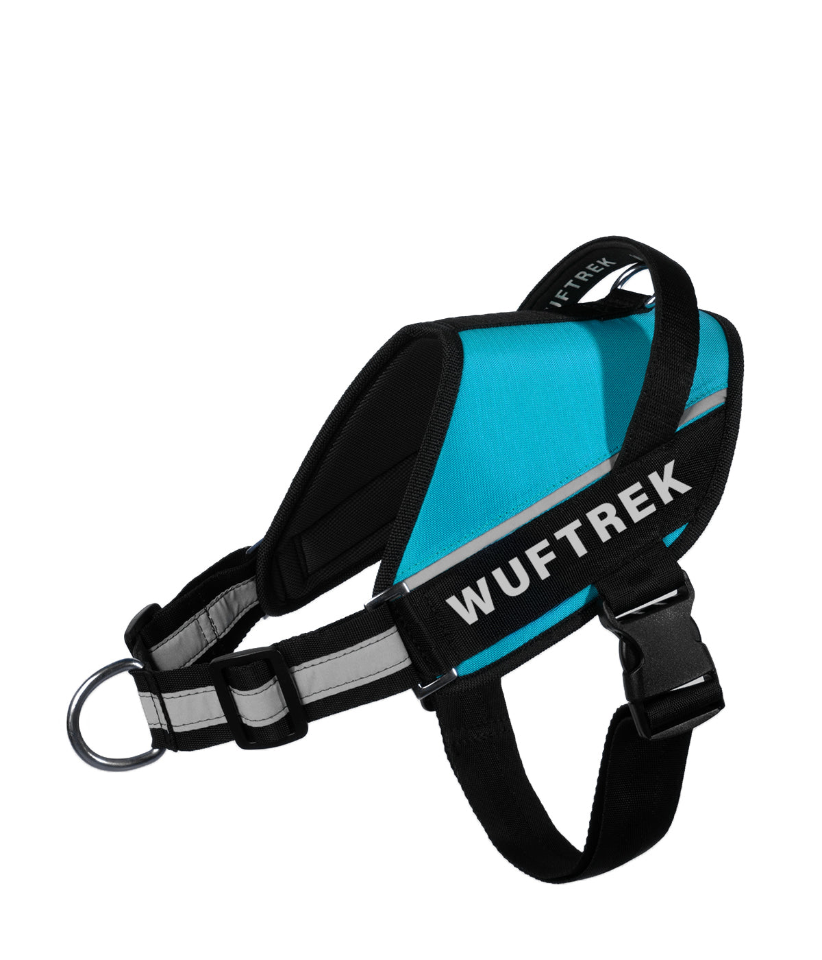 Arnés para perros para personalizar con parche UrbanTrek color azul