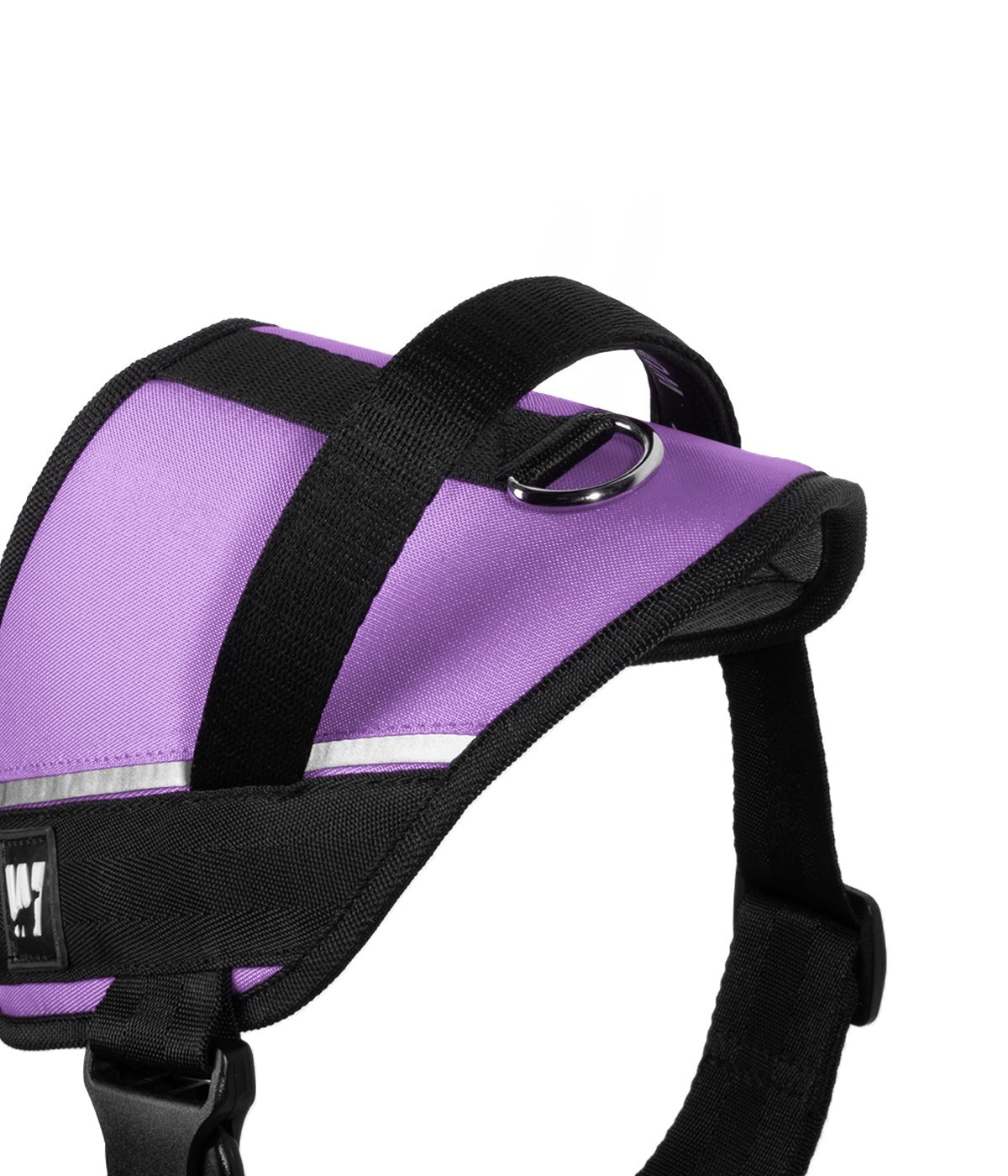 Detalle de la manija del arnés para perros UrbanTrek