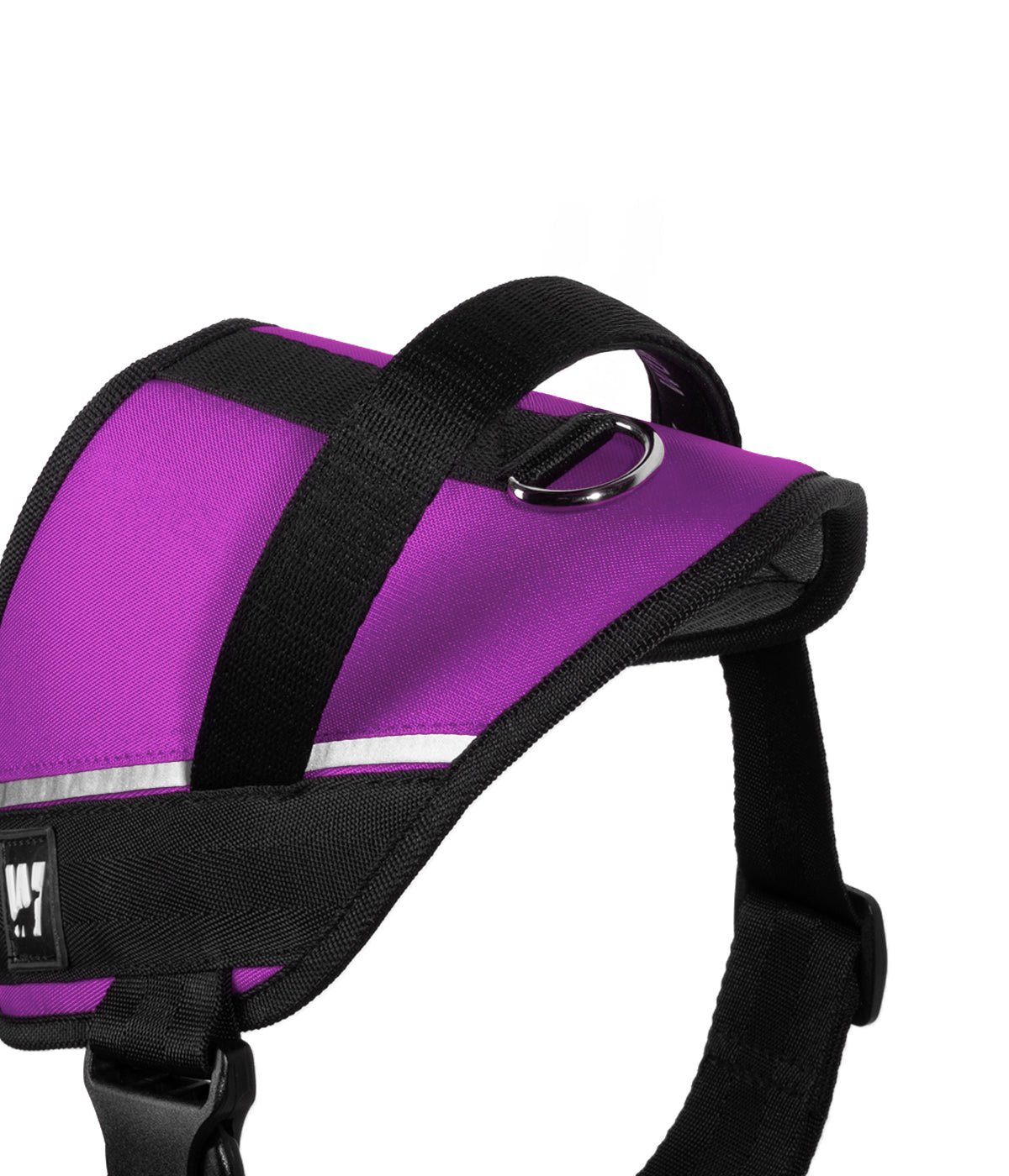 Detalle de la manija del arnés para perros UrbanTrek