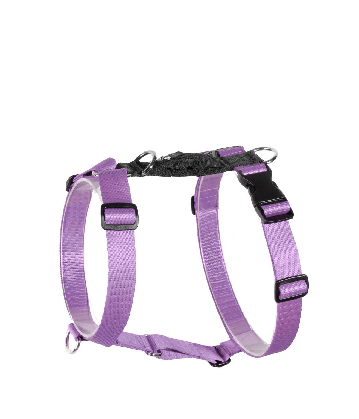 Arnés en forma de H para perros en color lila