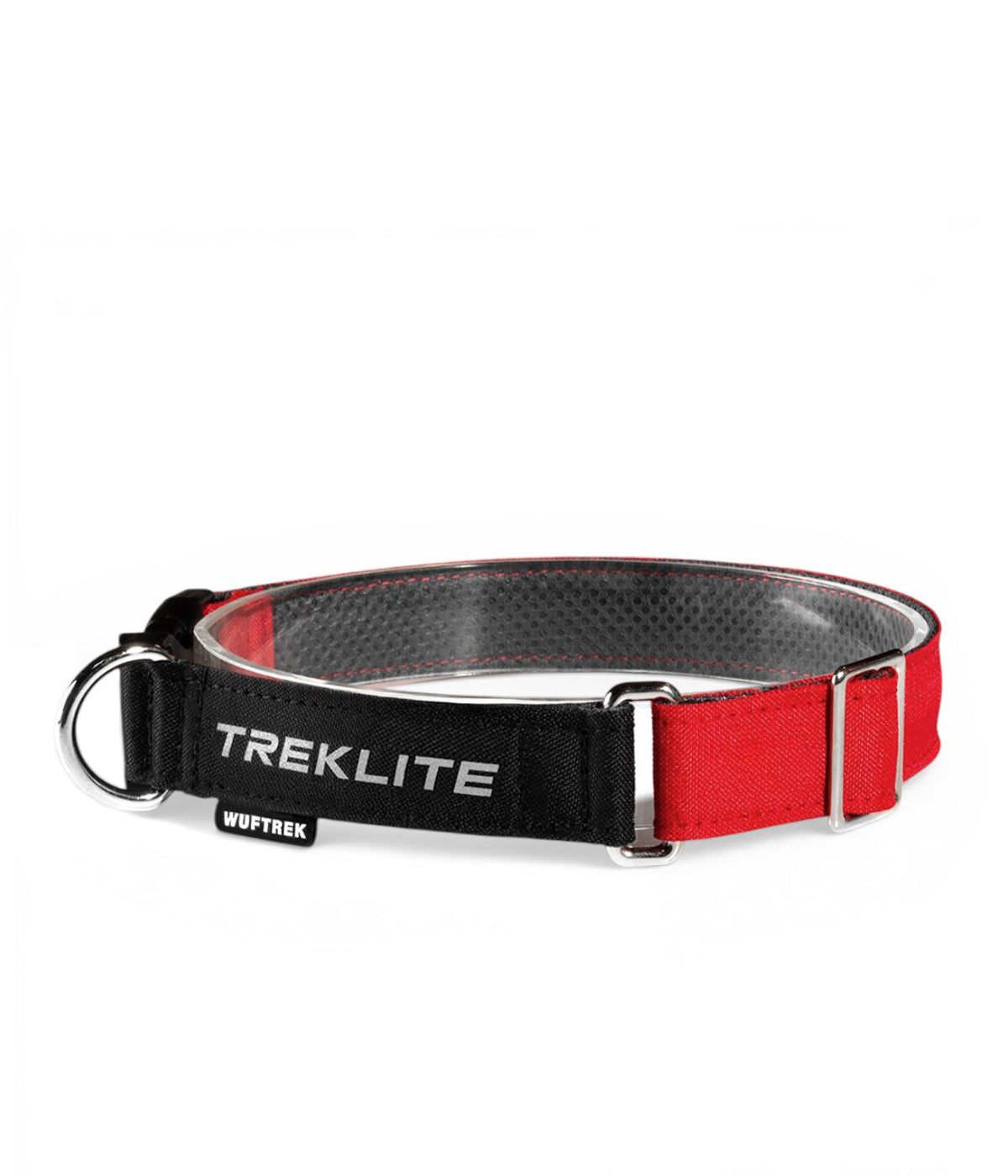 Sunset red TrekLite dog collar