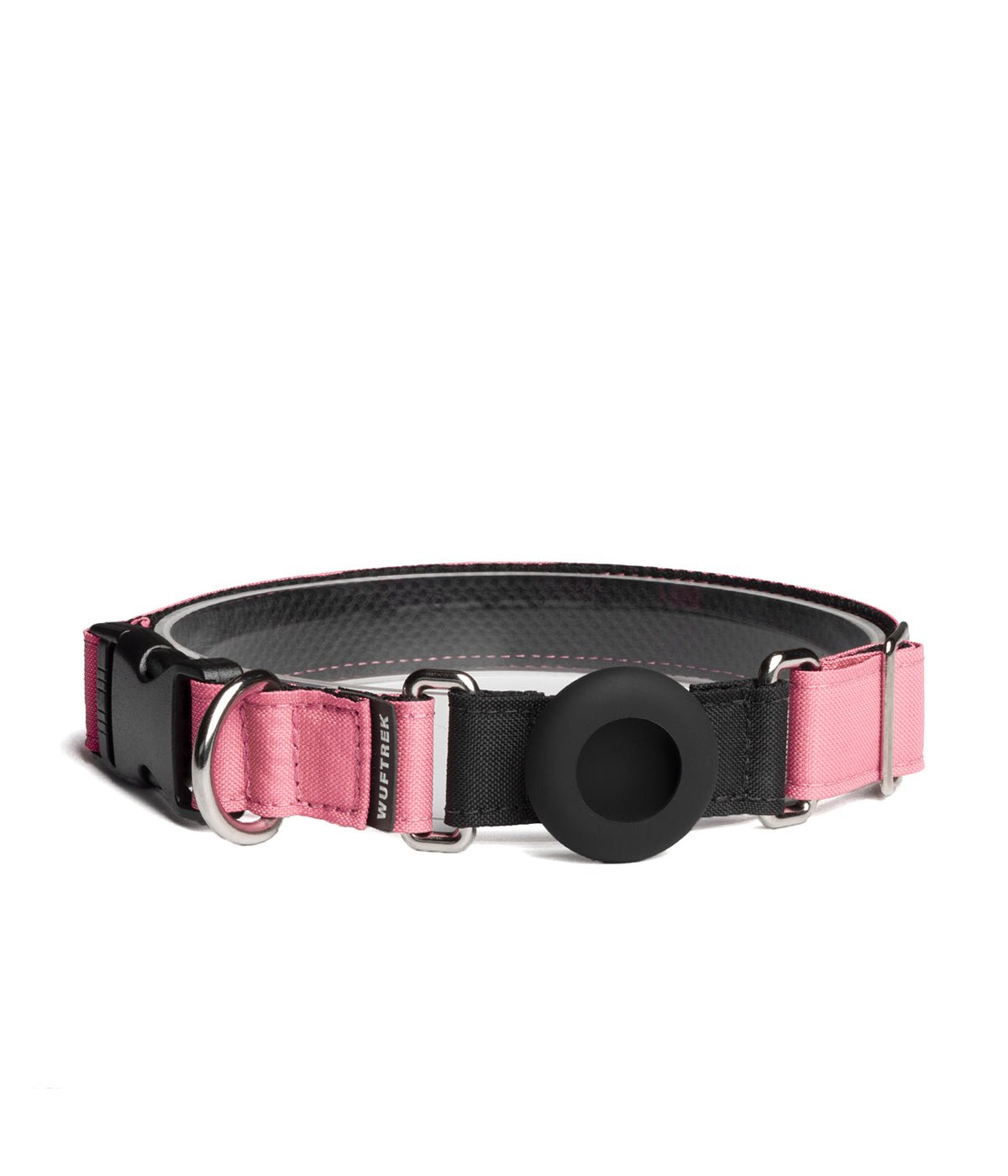 Collar para perros TagTrek color rosa