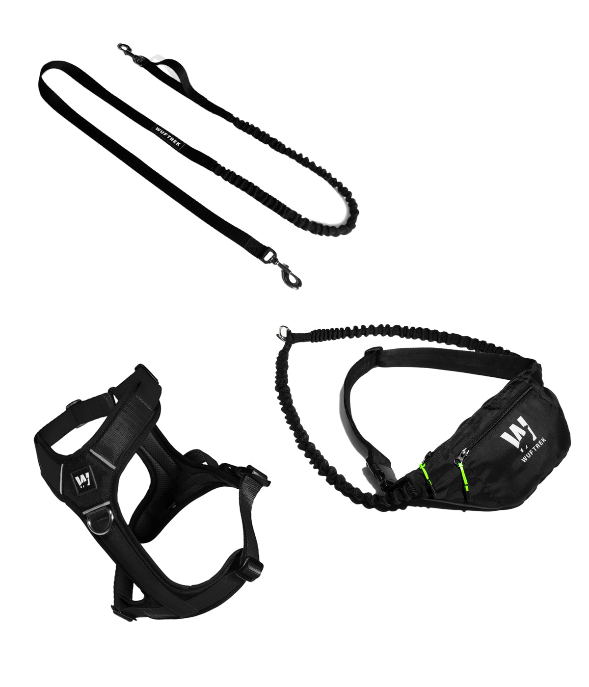 Kit de 3 productos para trotar con perro