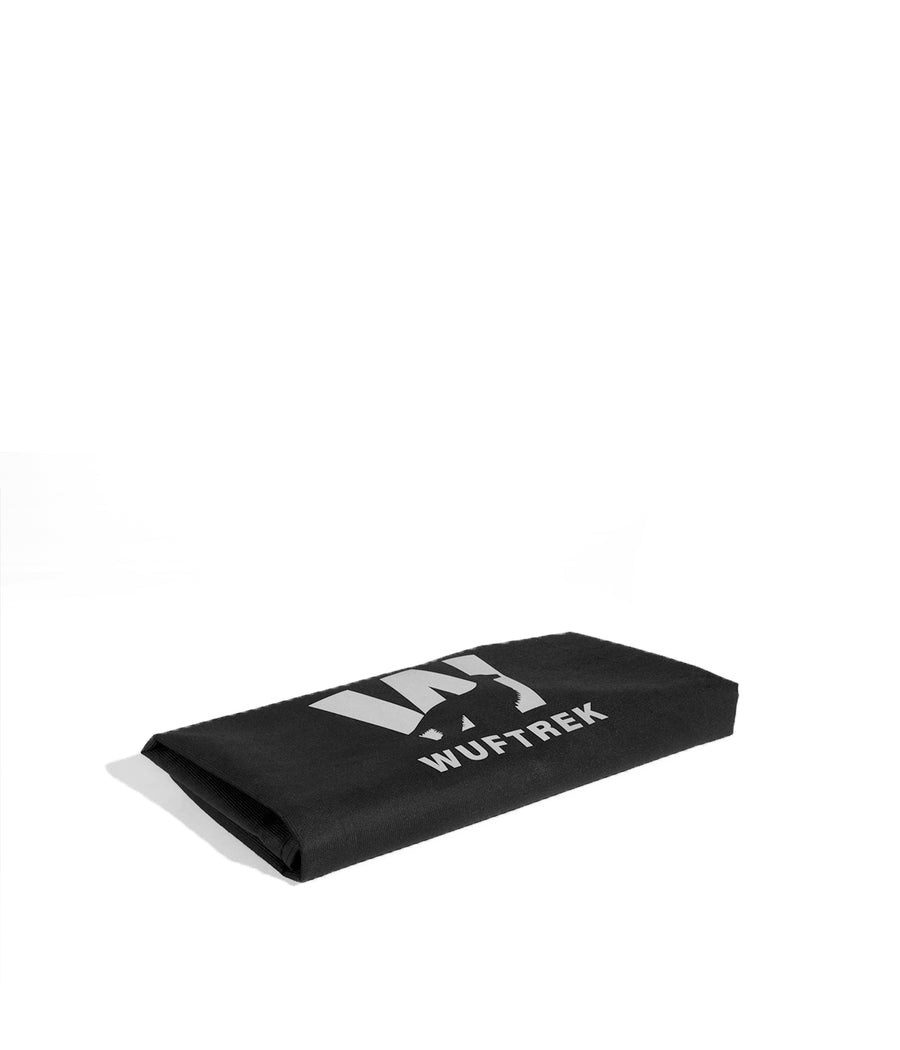 Black fabric outer cover for the dog mattress
