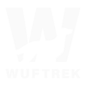 Logo de WUFTREK en color blanco