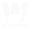 Logo de WUFTREK en color blanco