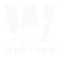 Logo de WUFTREK en color blanco