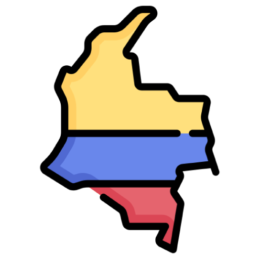 icono mapa de Colombia