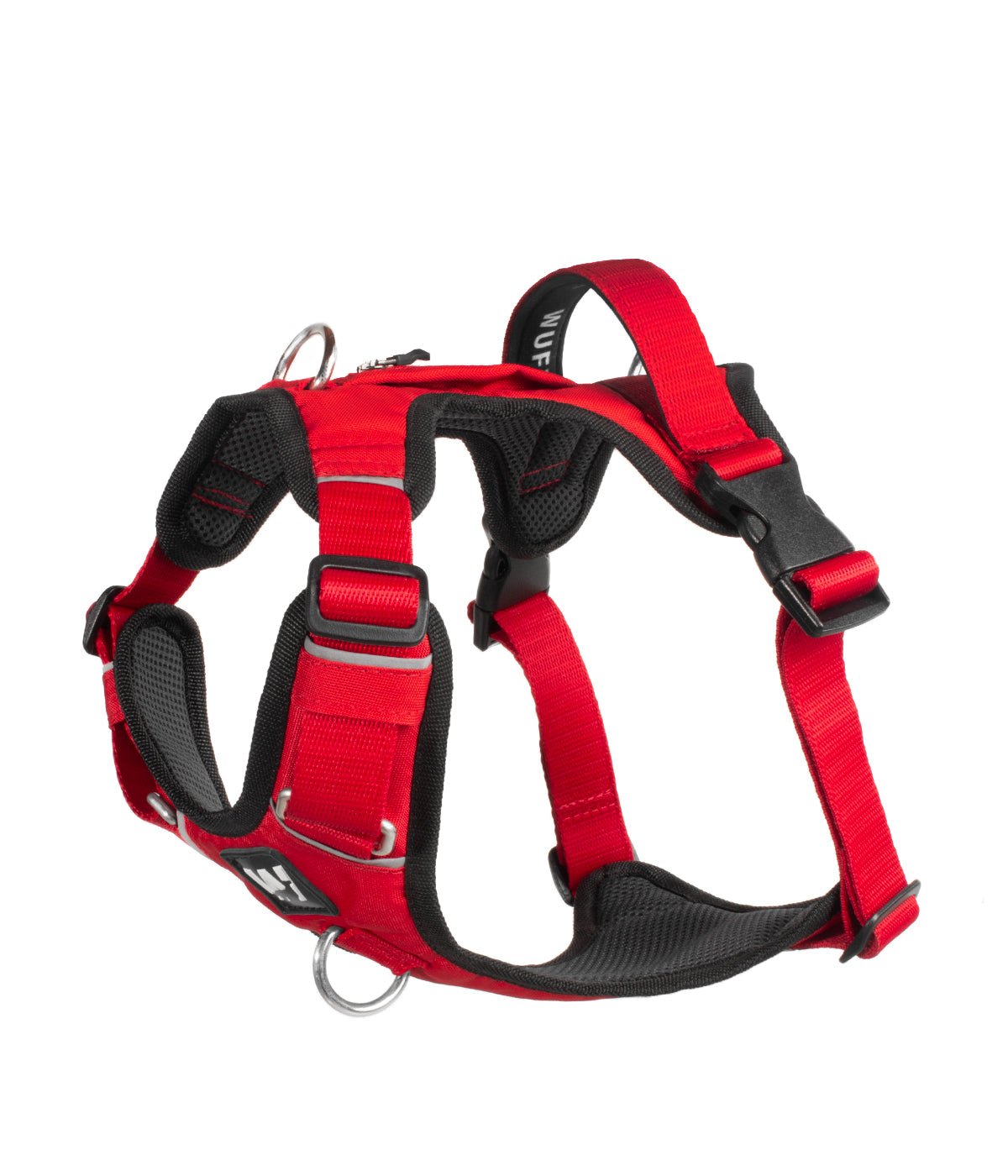 Red dog harness