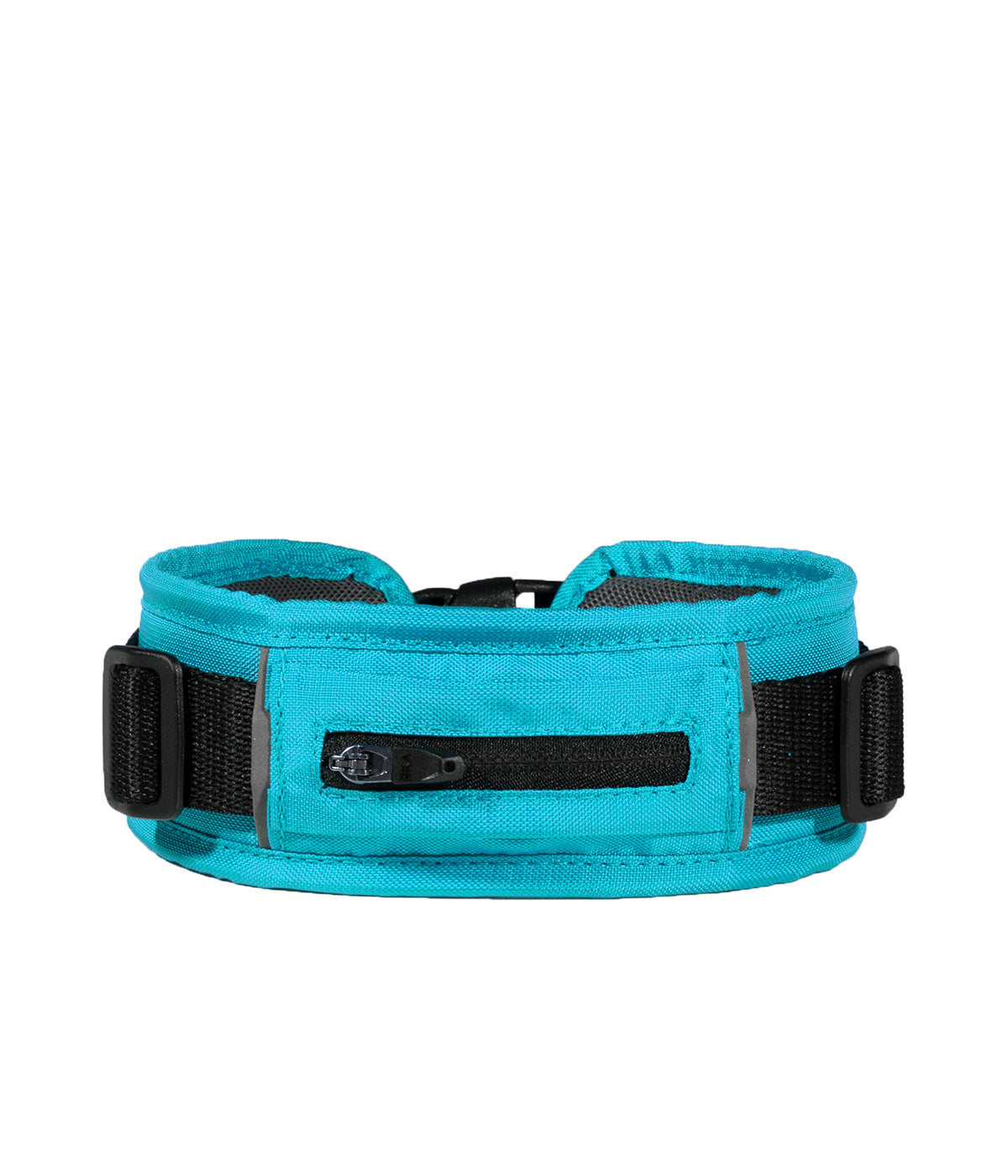 Bolsillo de seguridad del collar para perros grandes MaxTrek Find color turquesa