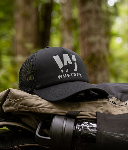Black WUFTREK Trucker cap