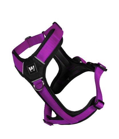 Arnés para perros en forma de Y color violeta