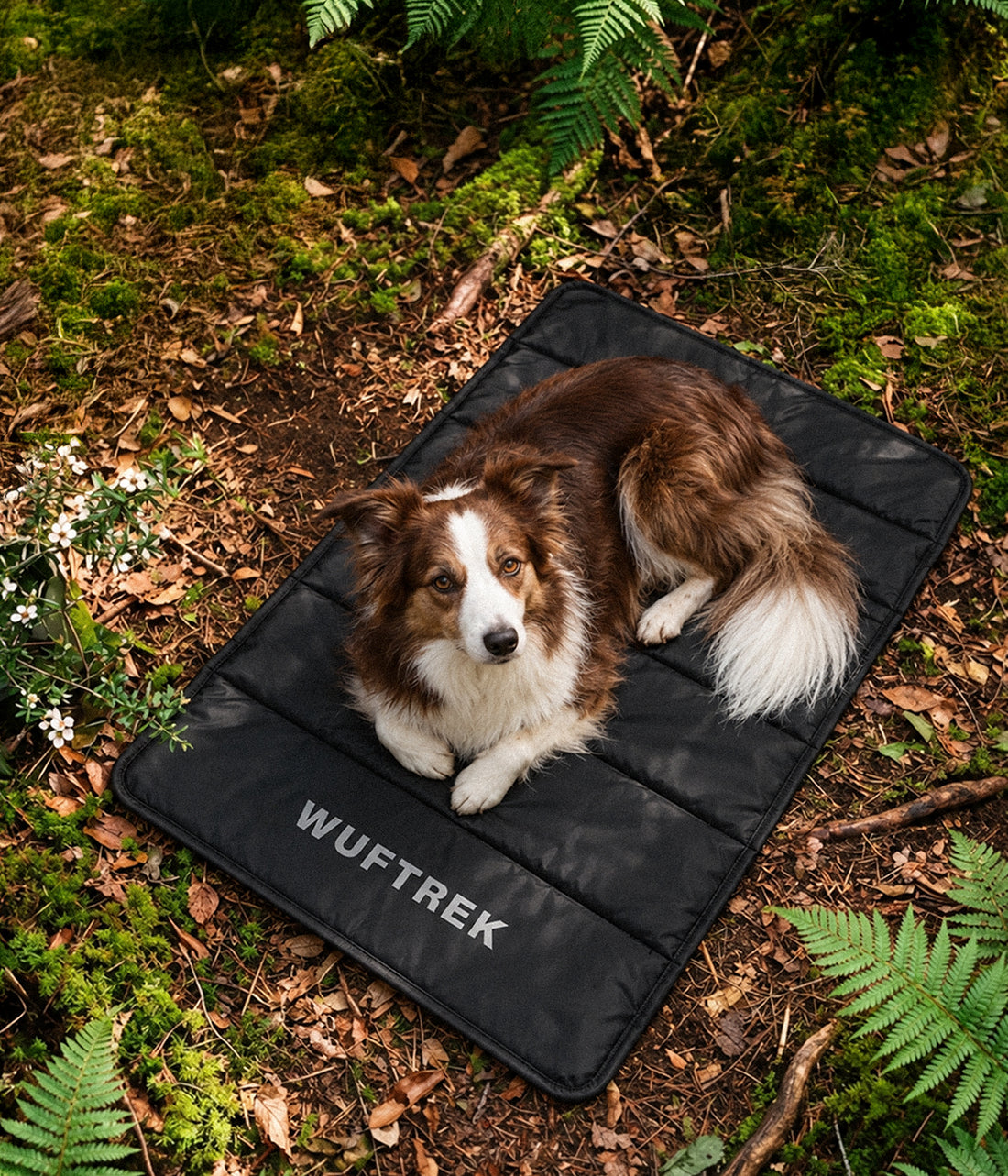 TrekMat Premium Travel Dog Bed - Black