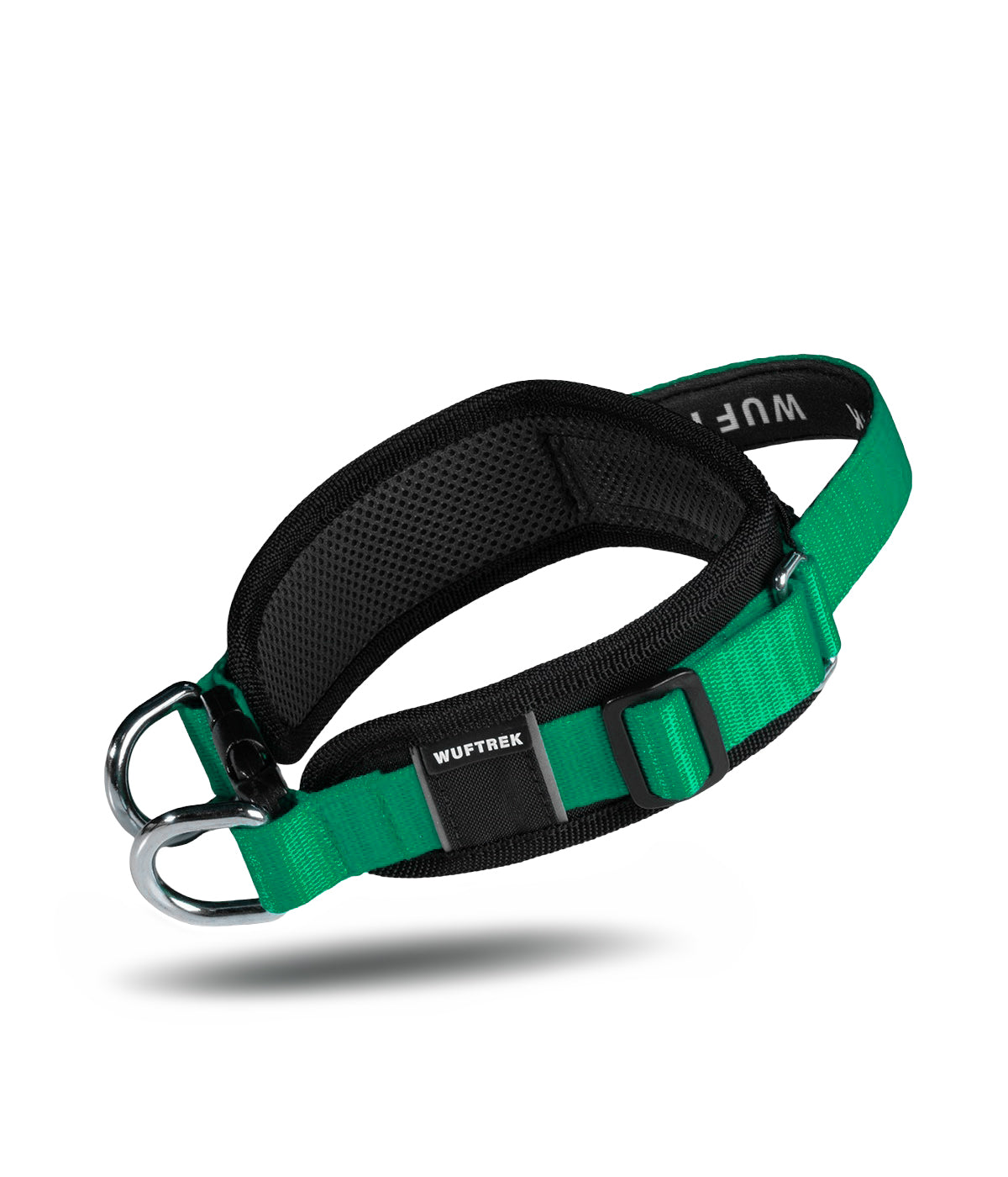 Collar para perros grandes MaxTrek Find Evergreen vista lateral