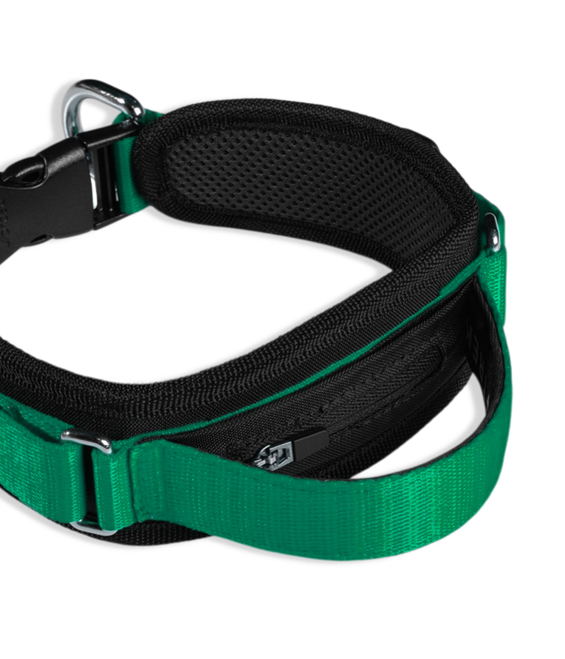 Collar para perros grandes MaxTrek Find Evergreen vista posterior