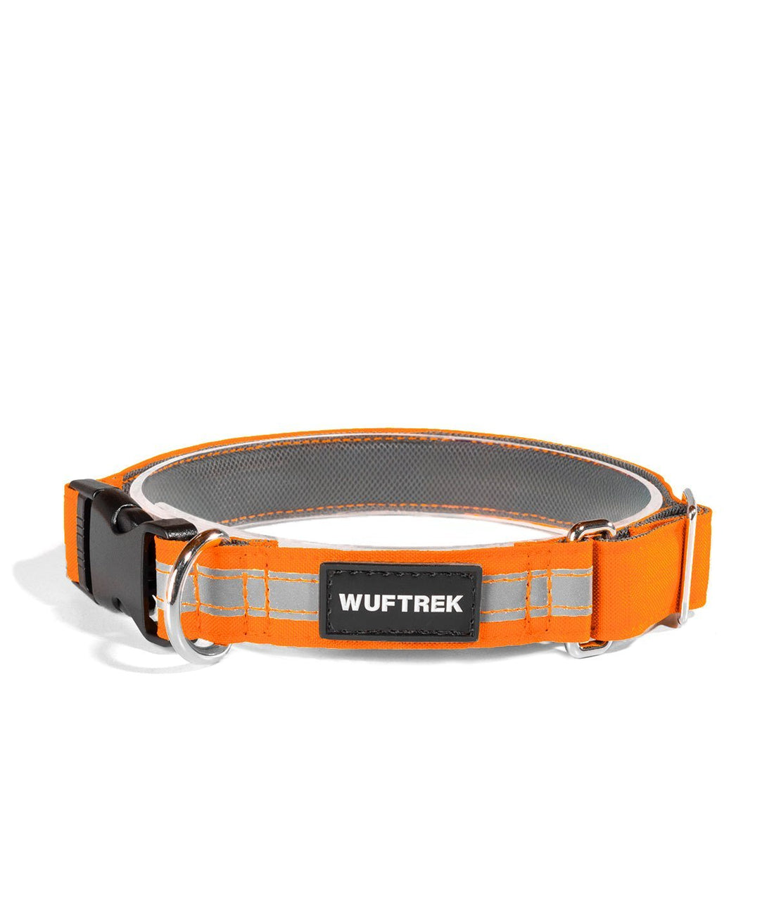 Collar para perros color naranja