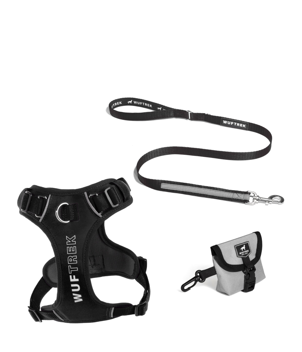 Combo para perros AirTrek 3.0 referencia Black color negro