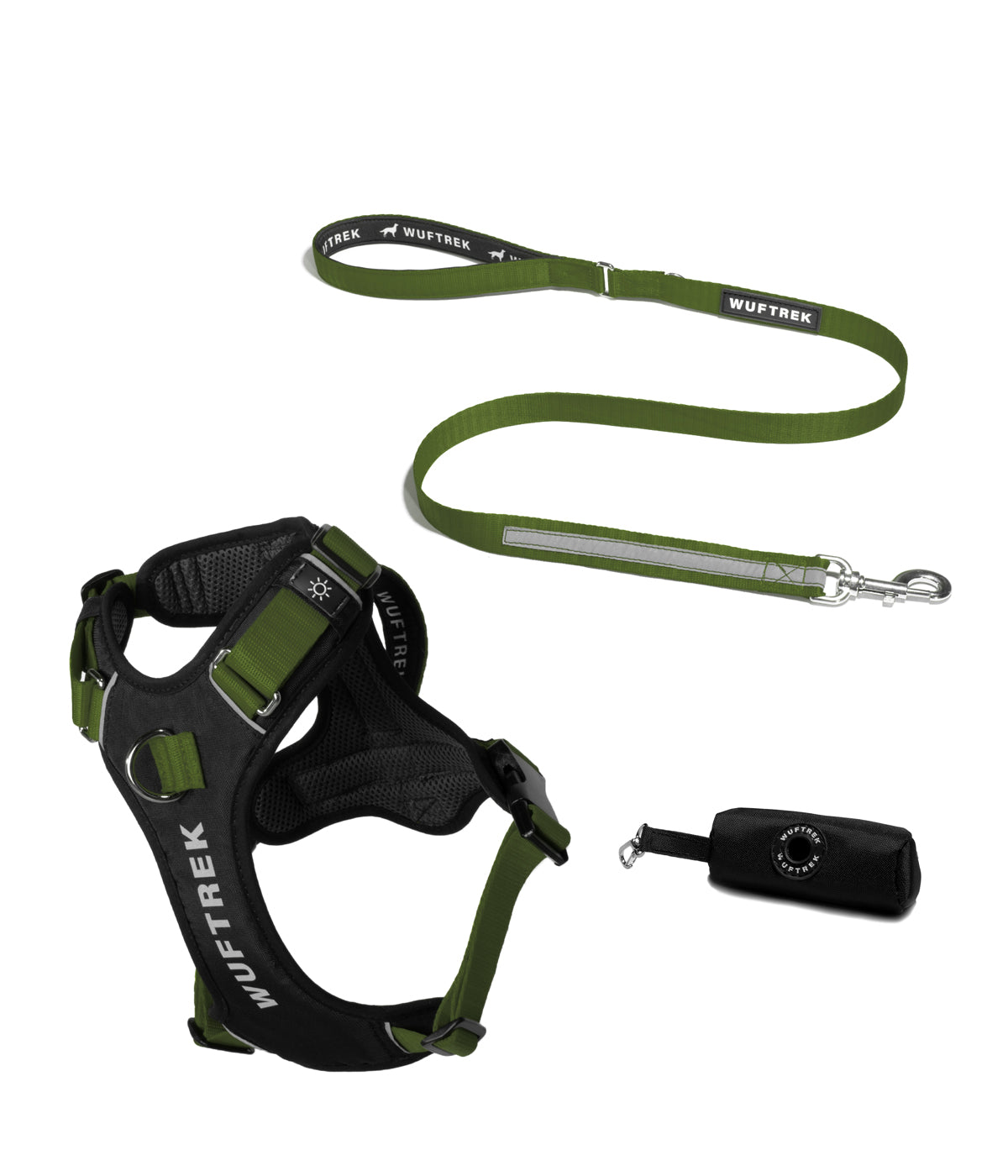 AirTrek Pro Ranger harness, TrekPro leash and TrekBag waste bag holder combo