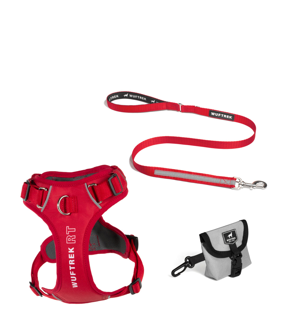 Combo para perros AirTrek 3.0 referencia RT color rojo