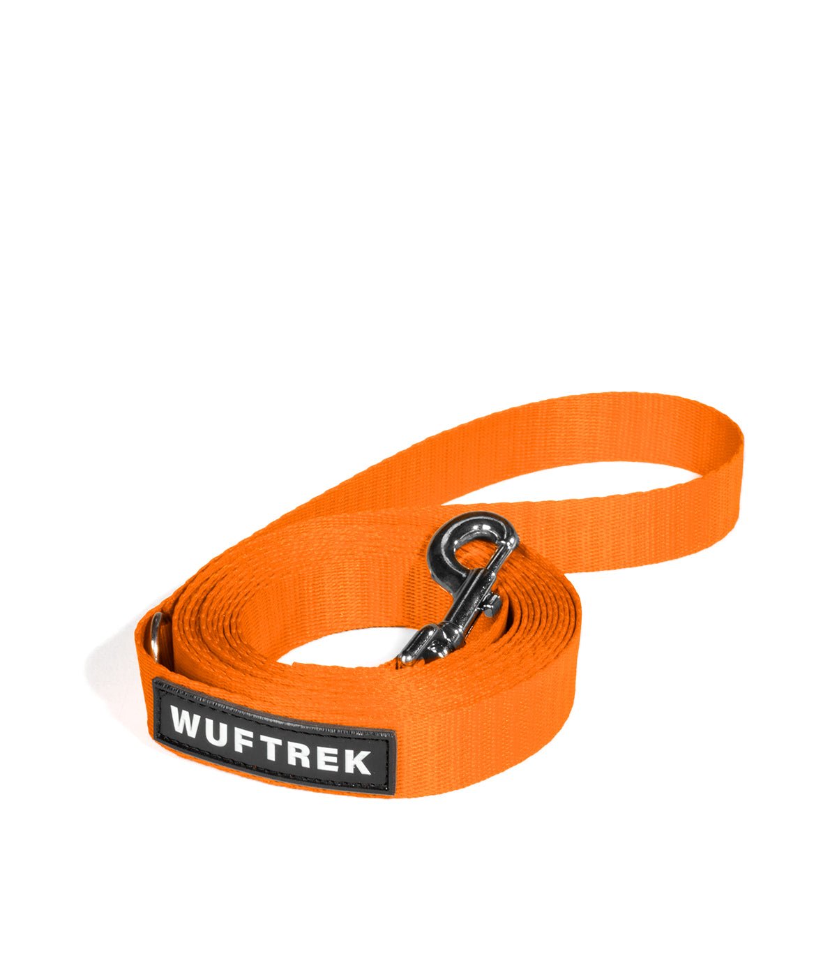 Orange long dog leash