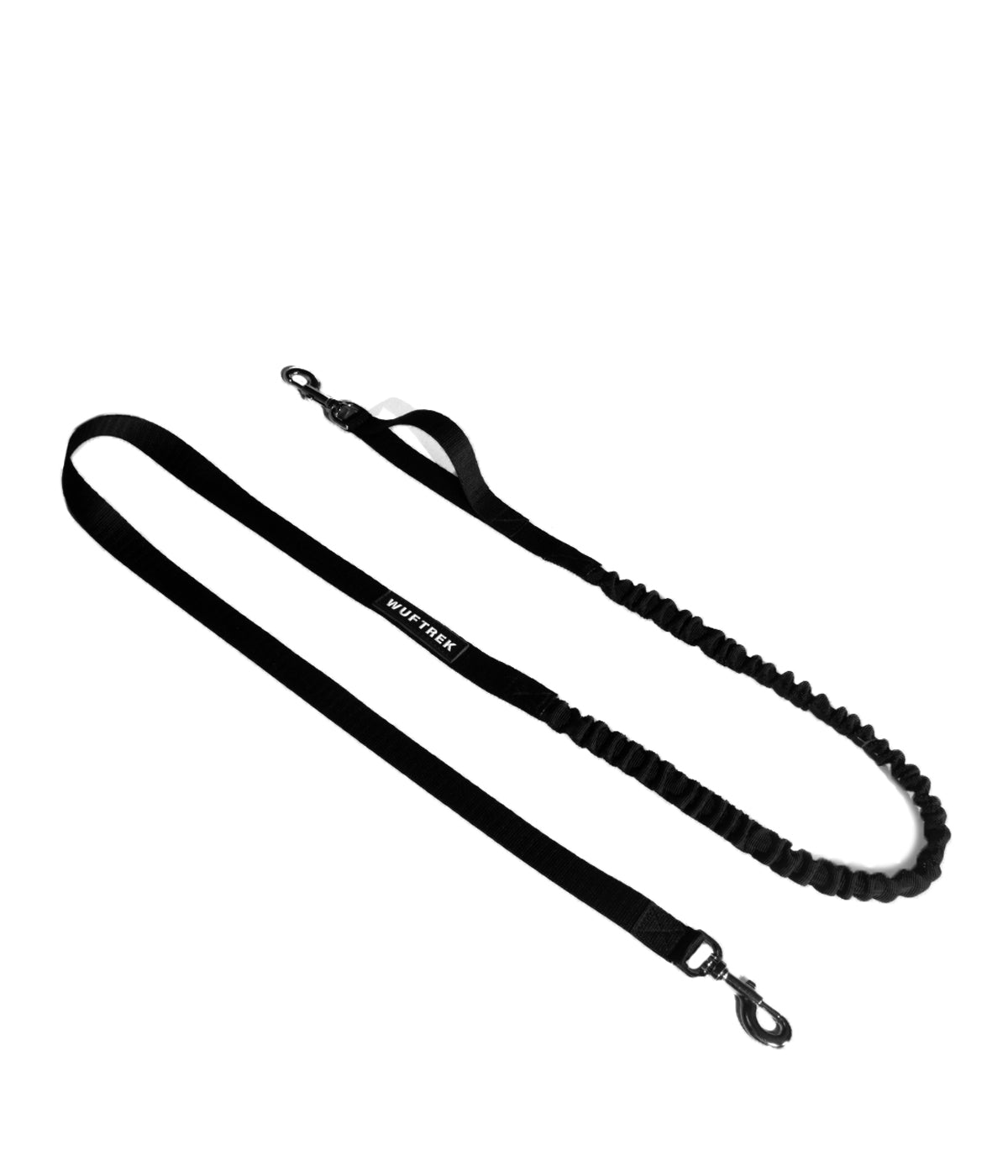 Full view of the TrekFlex shock-absorbing dog leash