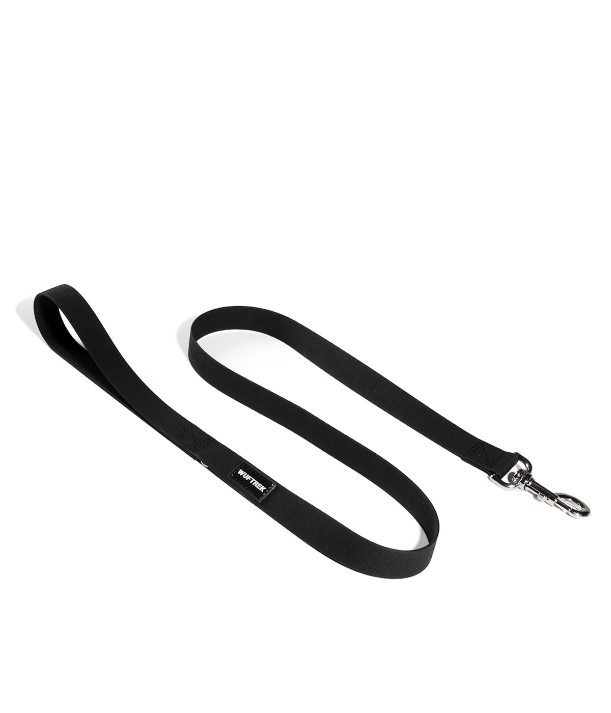 Black Biothane dog leash