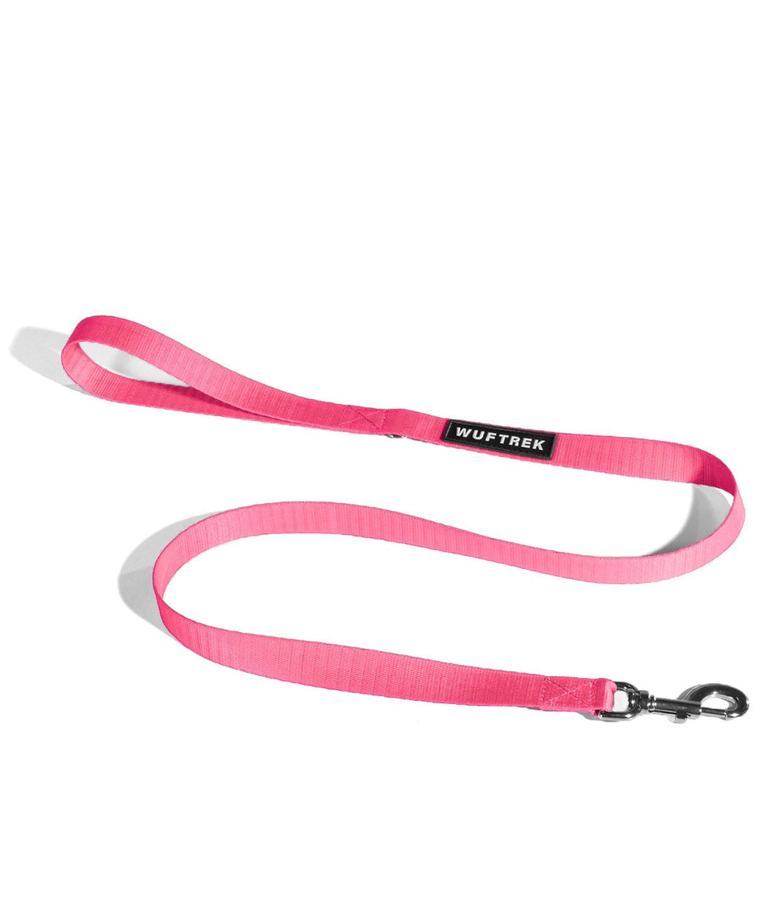 Una correa para perros color rosa flamingo