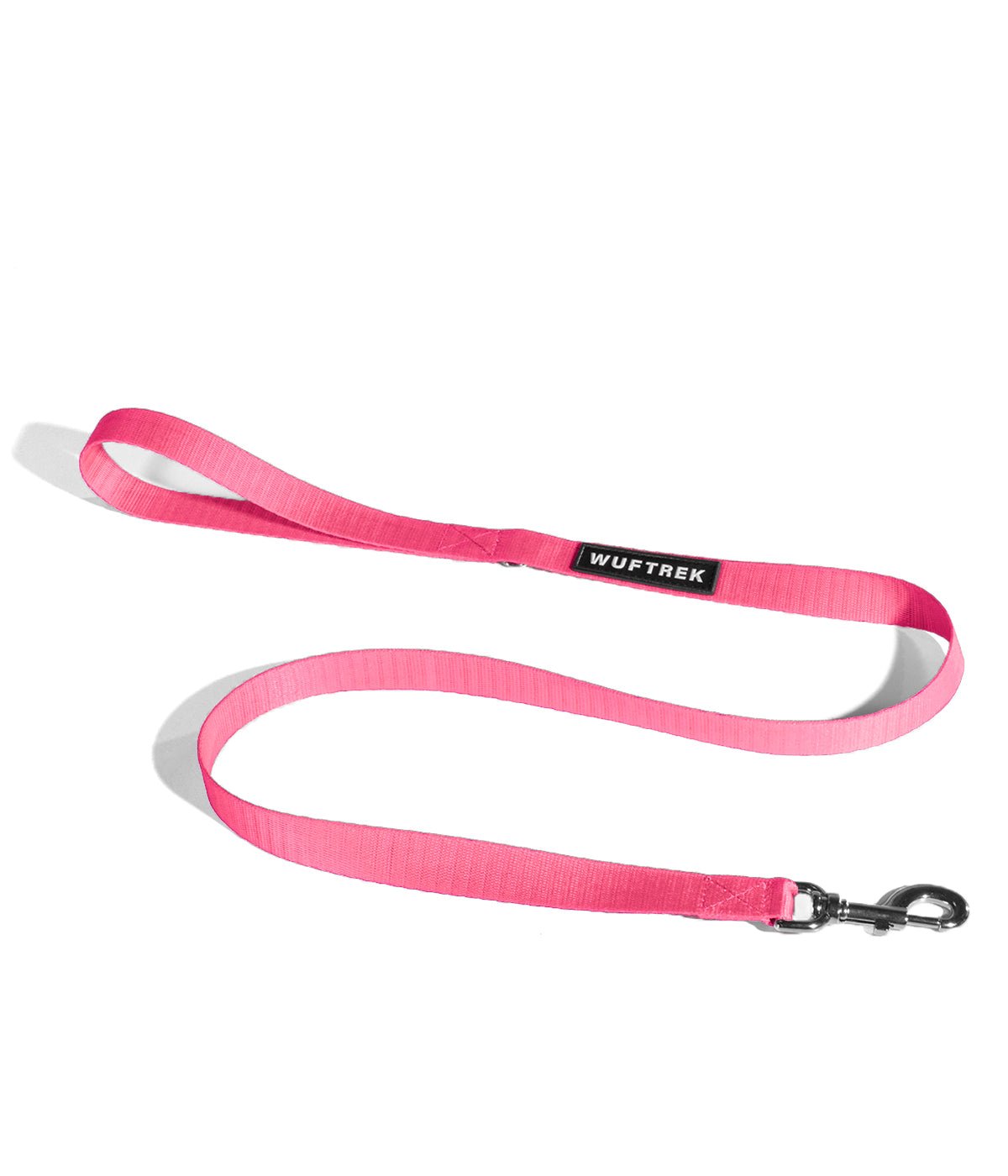 Flamingo pink dog leash