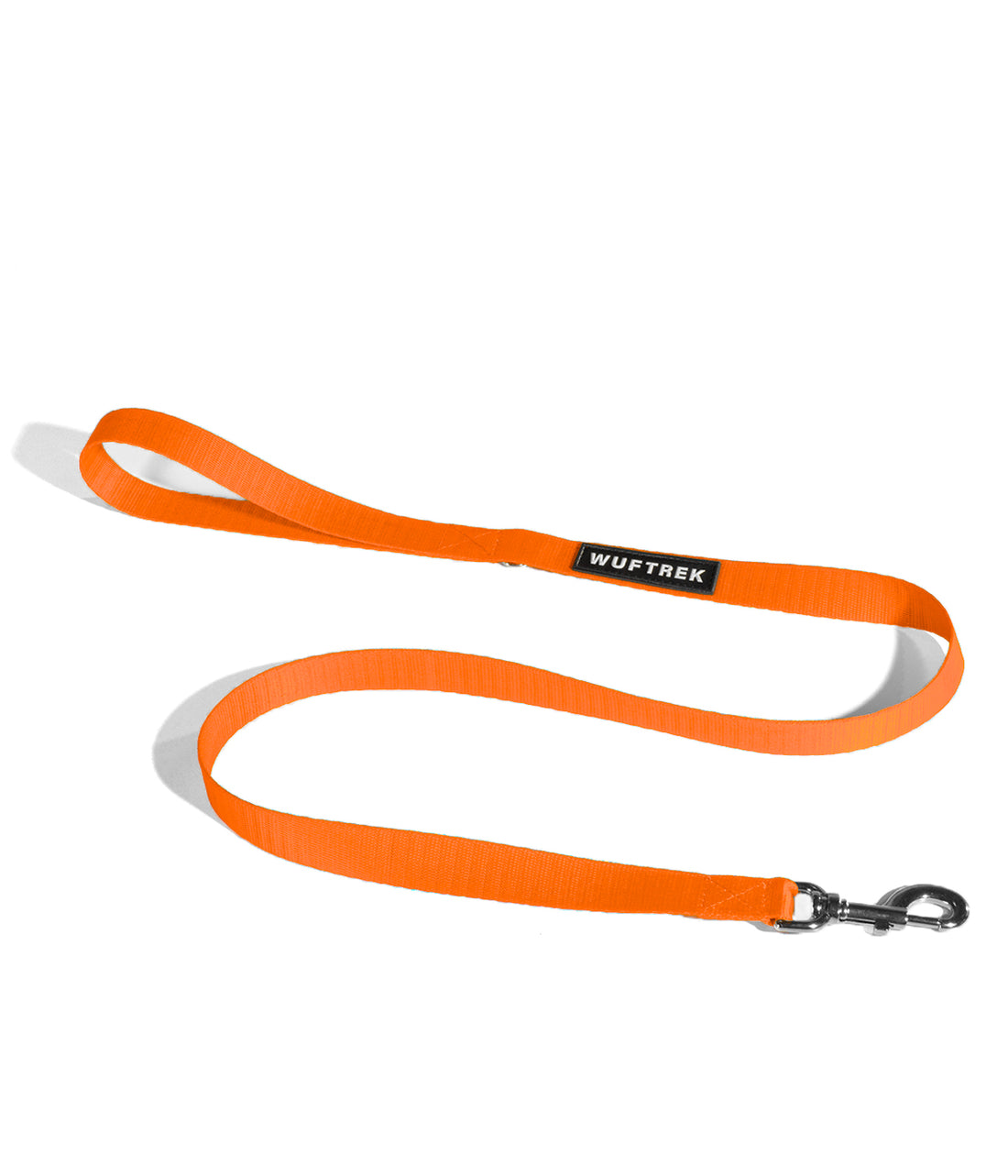 Correa para perros color naranja