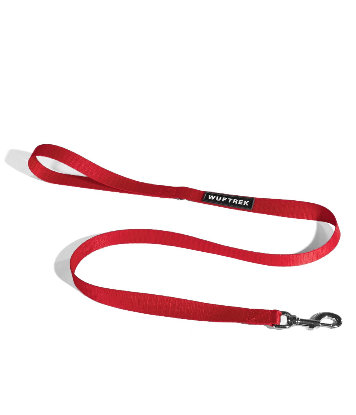 Red dog leash