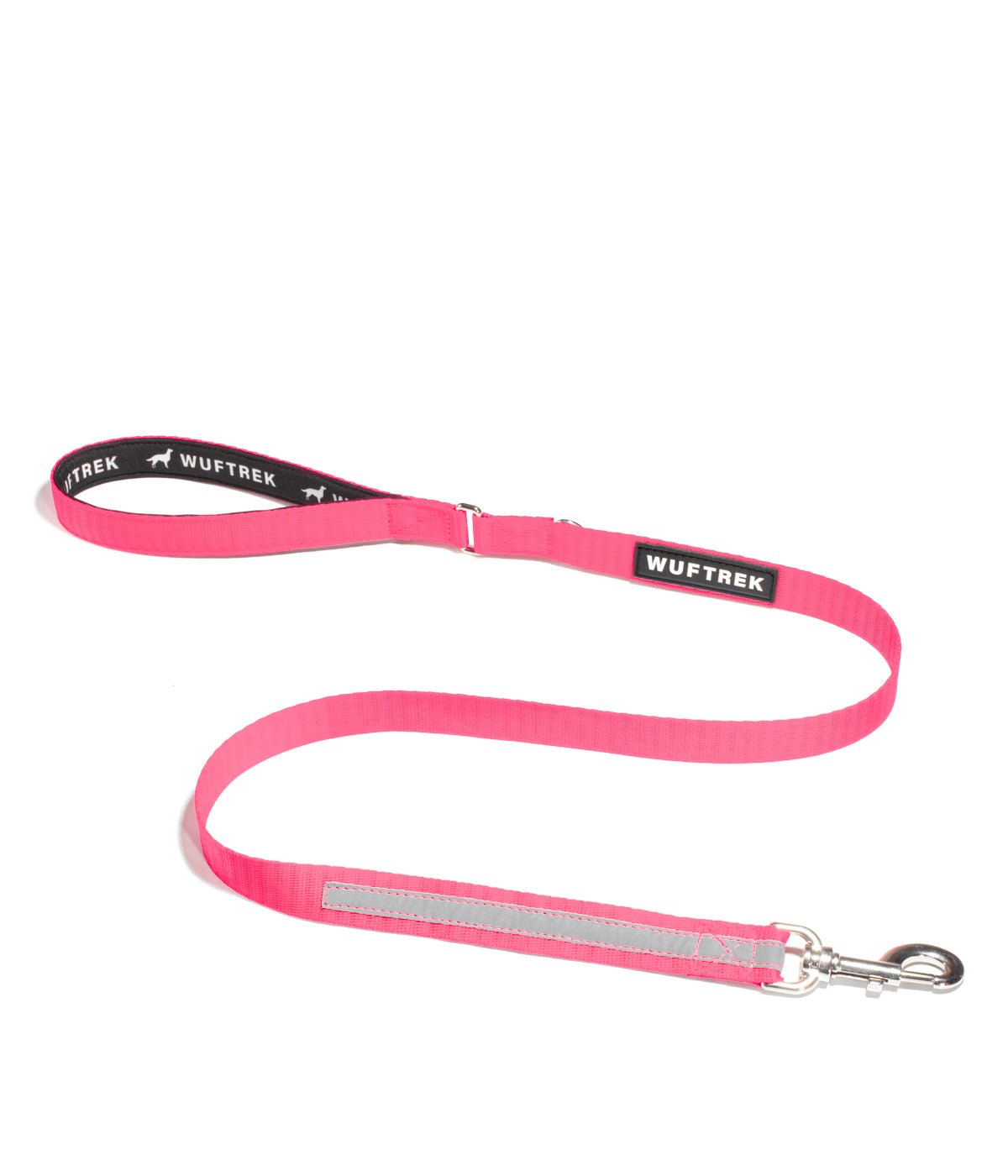 Flamingo pink TrekPro dog leash