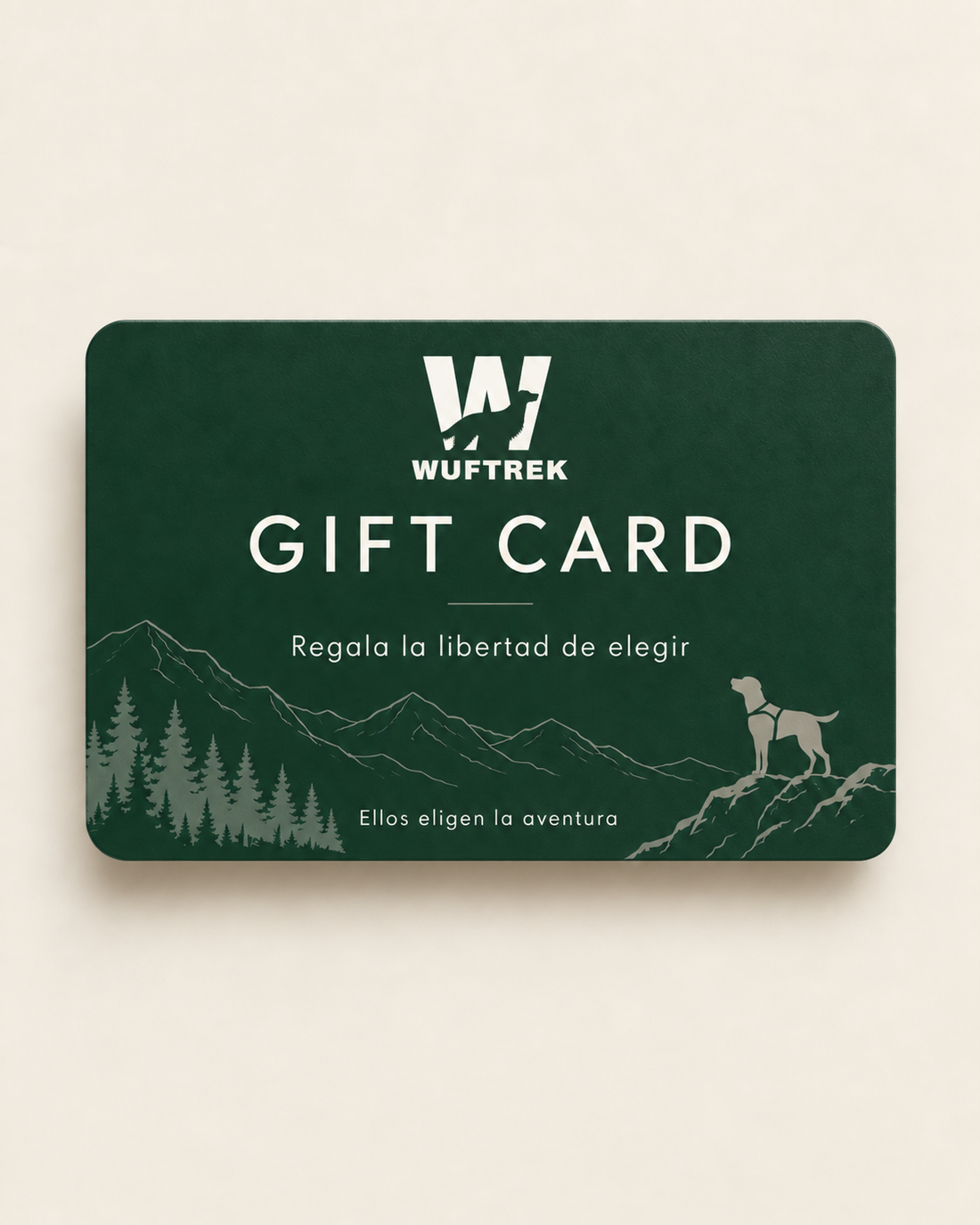 WUFTREK digital gift card