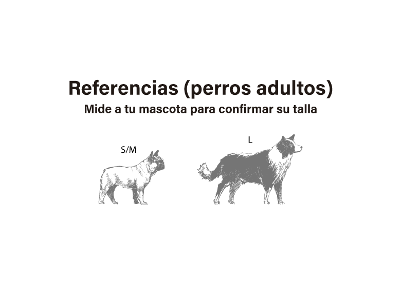 Referencias perros pequeños y grandes