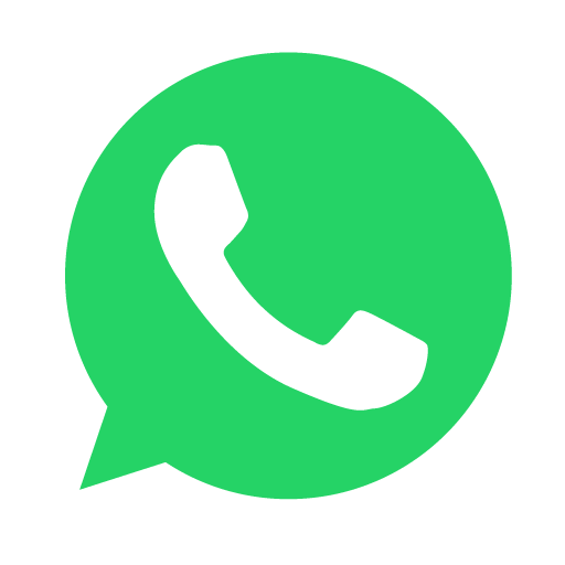 Ícono de WhatsApp servicio al cliente en color verde