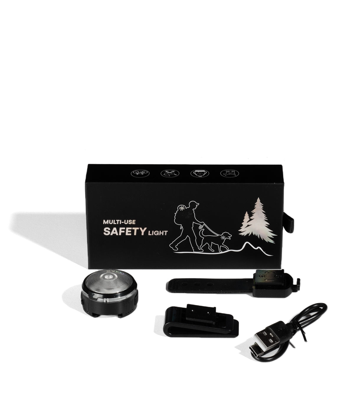 LED safety light kit for dogs
