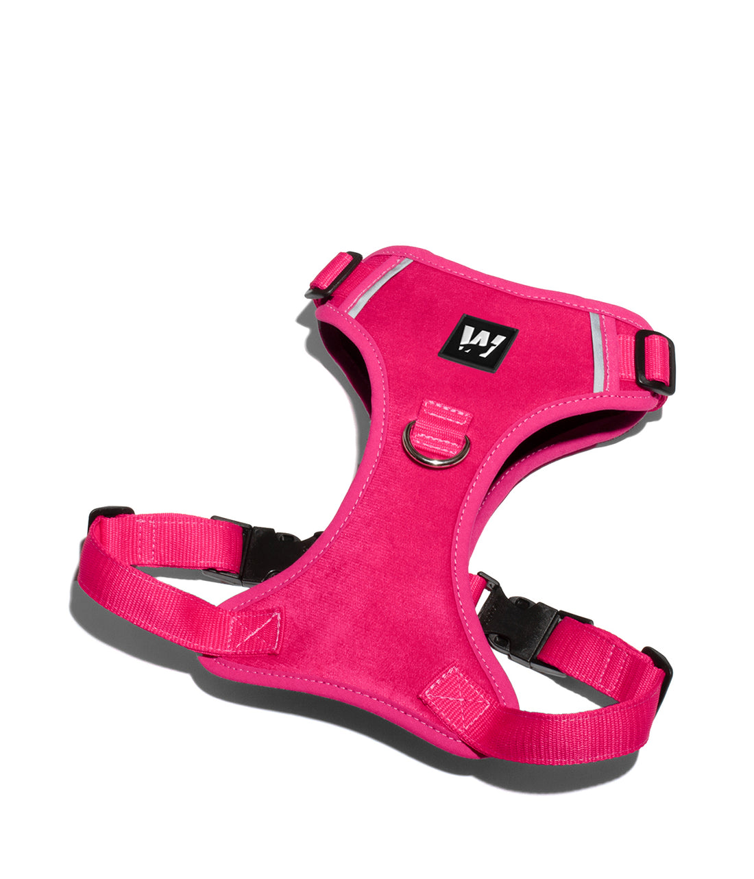 Pechera Anti tirones para Perros EasyTrek vista de frente color fucsia