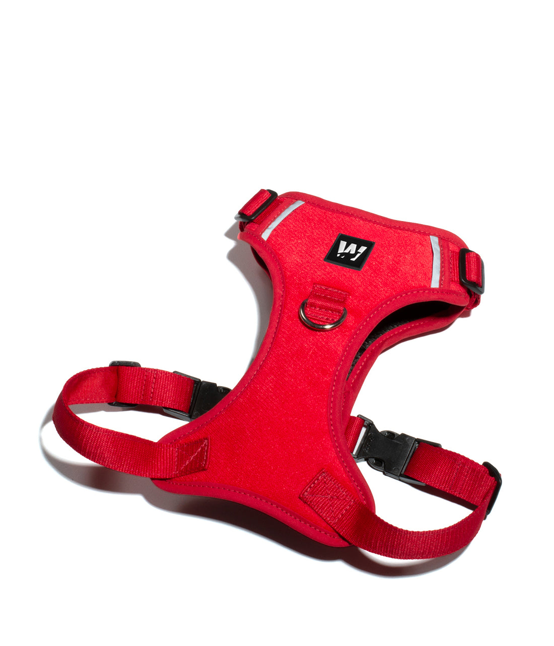 Pechera Anti tirones para Perros EasyTrek vista de frente color rojo