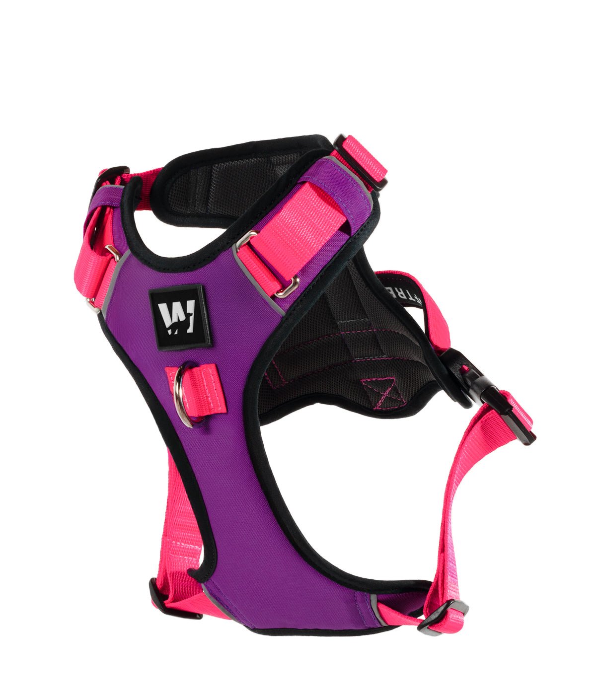 Violet and fuchsia AirTrek dog harness