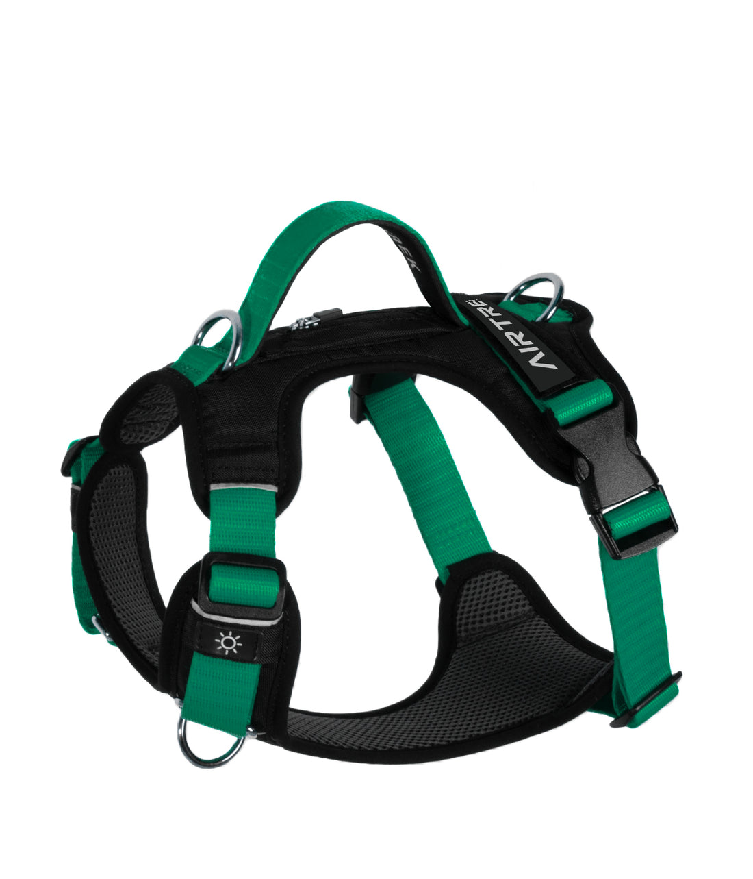 Pechera AirTrek Pro Evergreen vista lateral