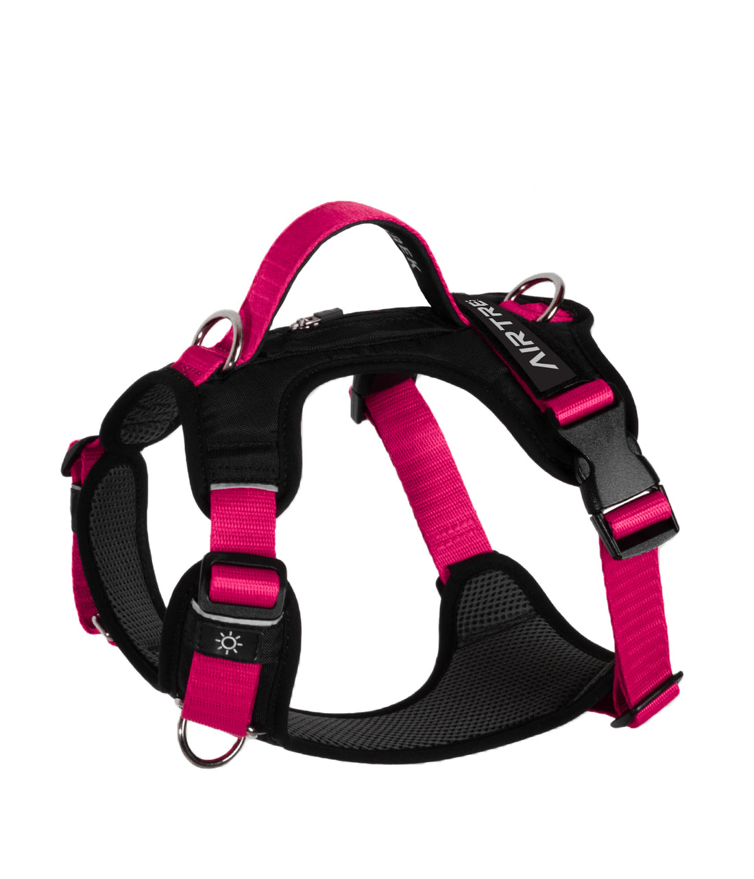 Pechera Anti tirones Para Perros AirTrek Pro - Fucsia