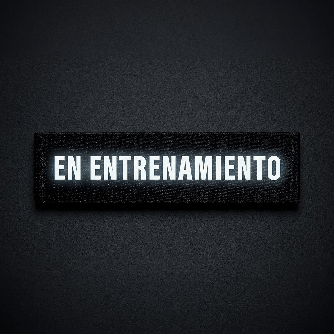 Material reflectivo del parche de identificación para perros