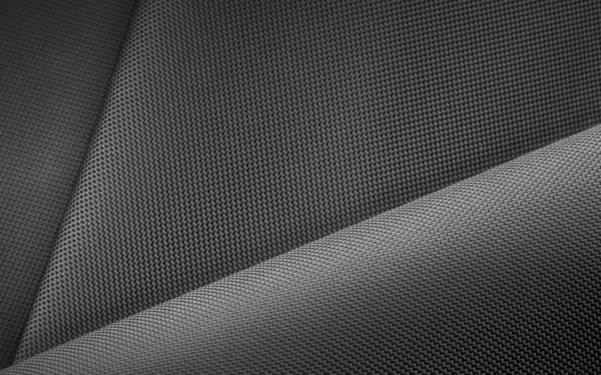 Detalle de tela de color gris oscuro